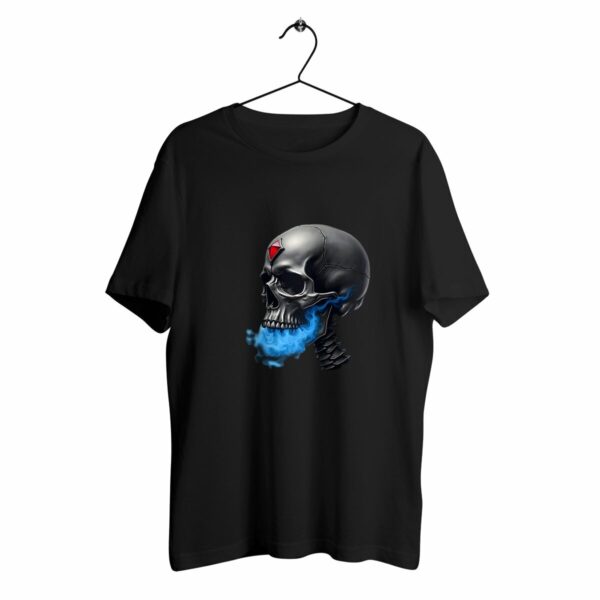 Blue Vapor Skull