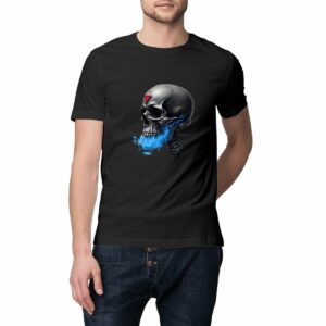 Blue Vapor Skull